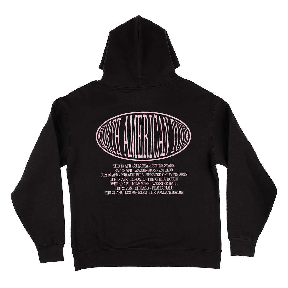 North America Tour Hoodie: Black - FLO