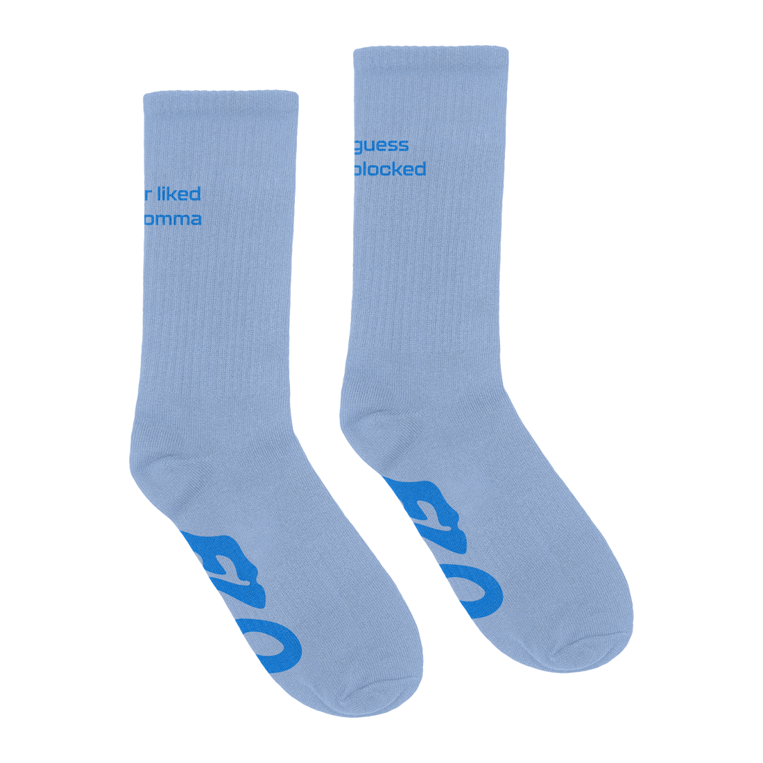 FLO - Blue Lyrics FLO socks