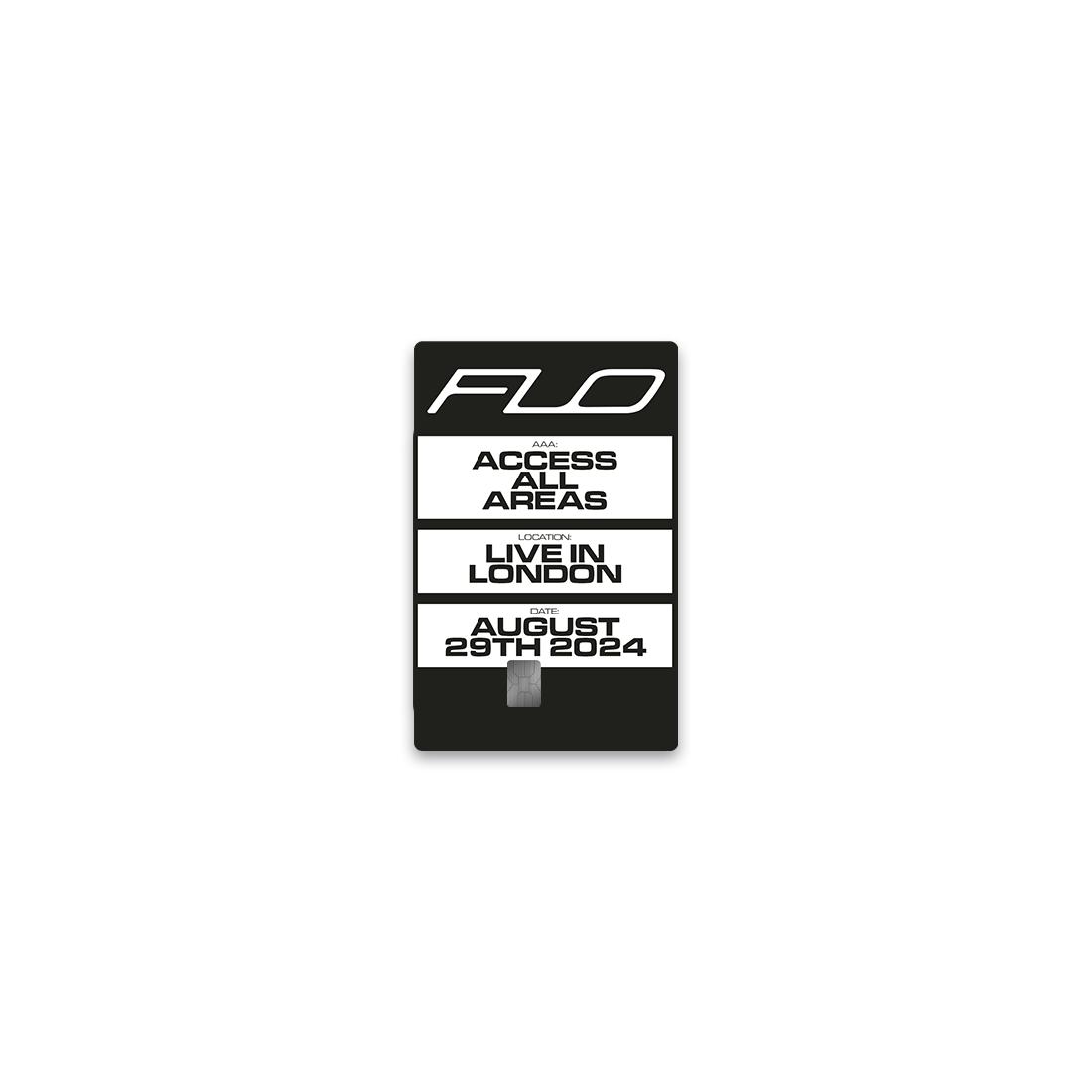 FLO - FLO Credit Card Sticker