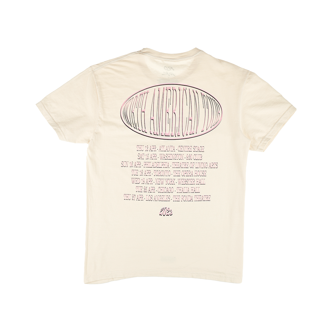 FLO - North America Tour Tee: Off White