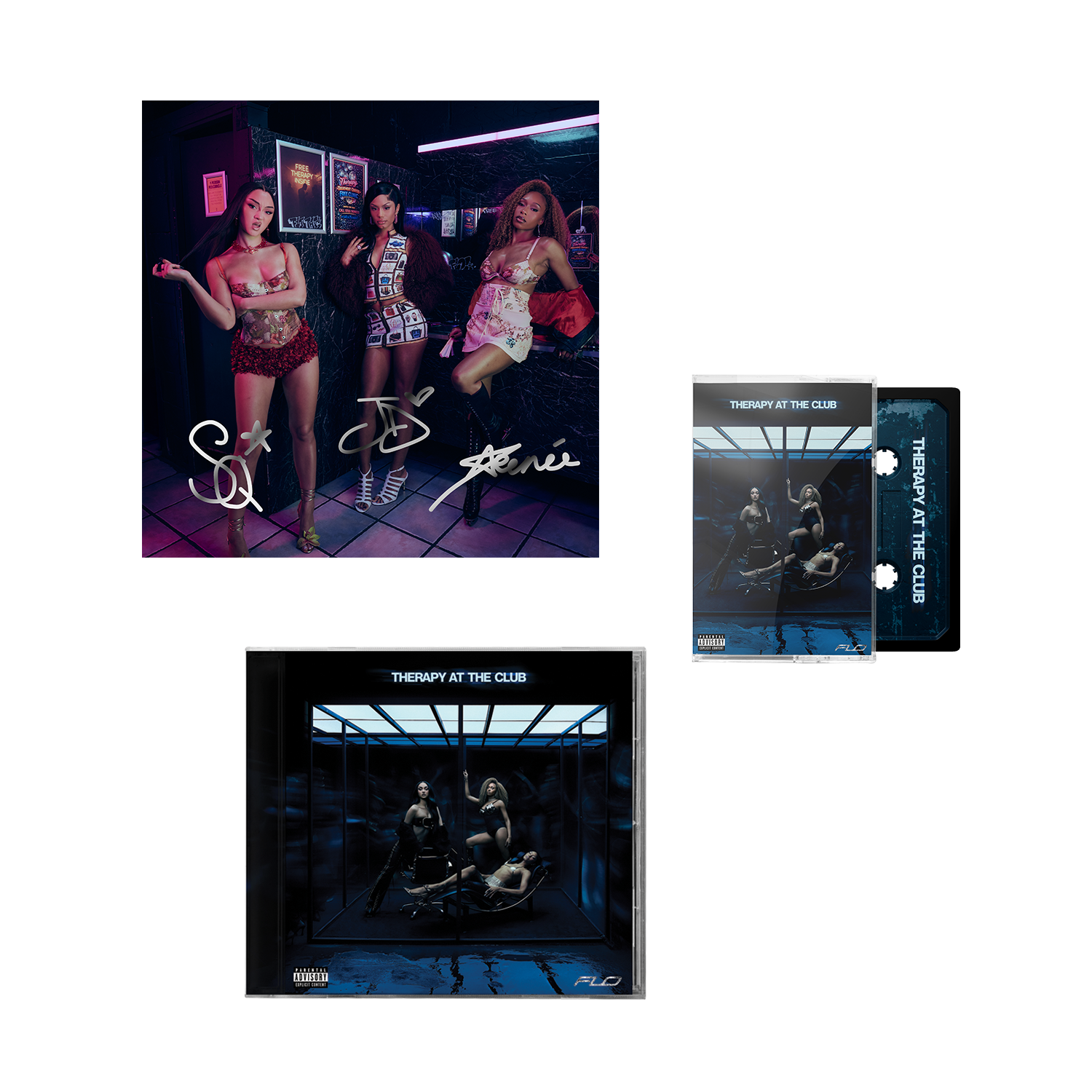 CD, Cassette & Signed Art Card